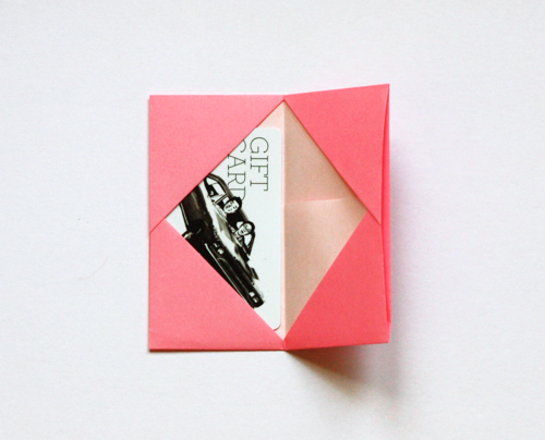 how to make an origami business card holder how about orange