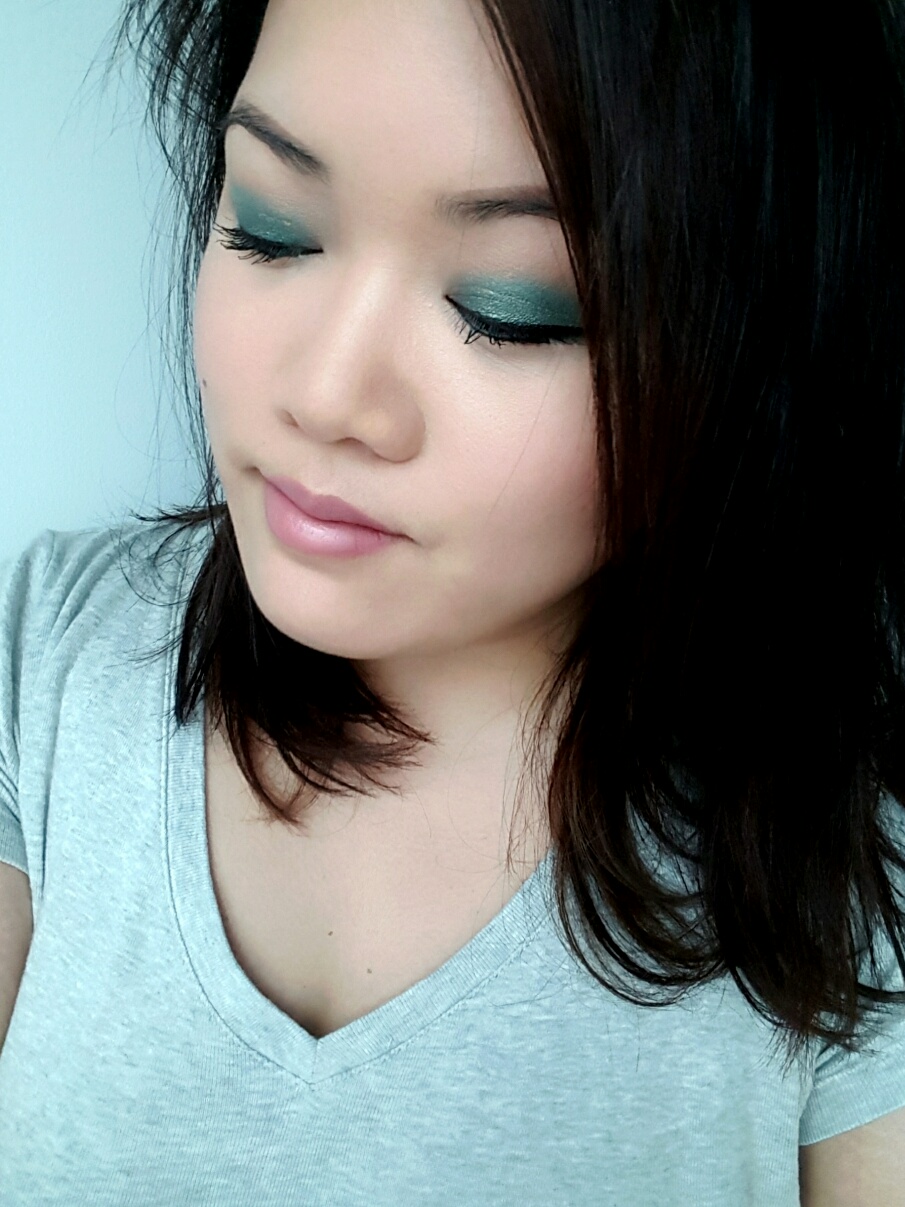 L'oreal Colour Riche - Teal Couture Drugstore Makeup Look - miranda loves