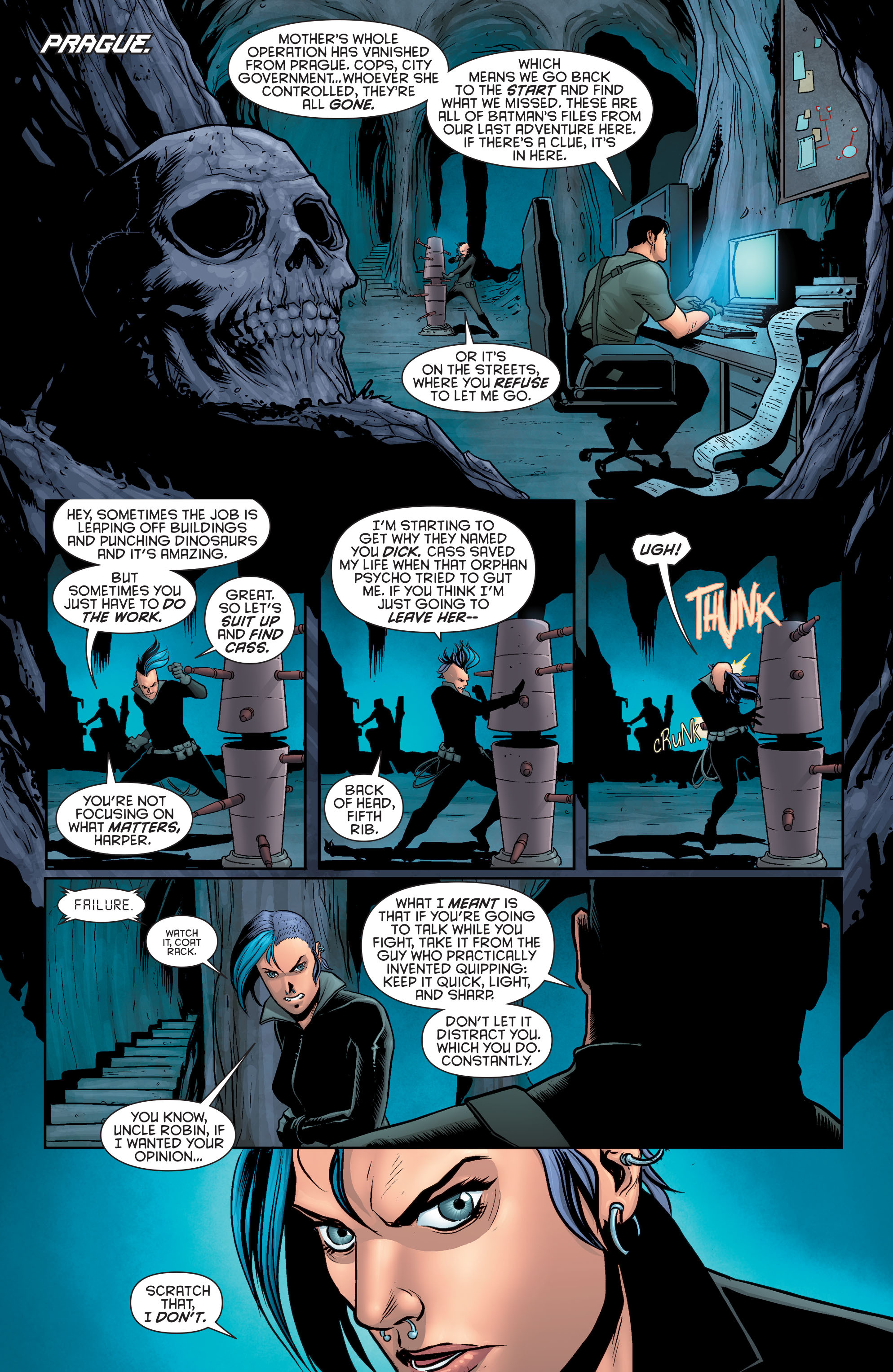 Read online Batman & Robin Eternal comic -  Issue #9 - 10