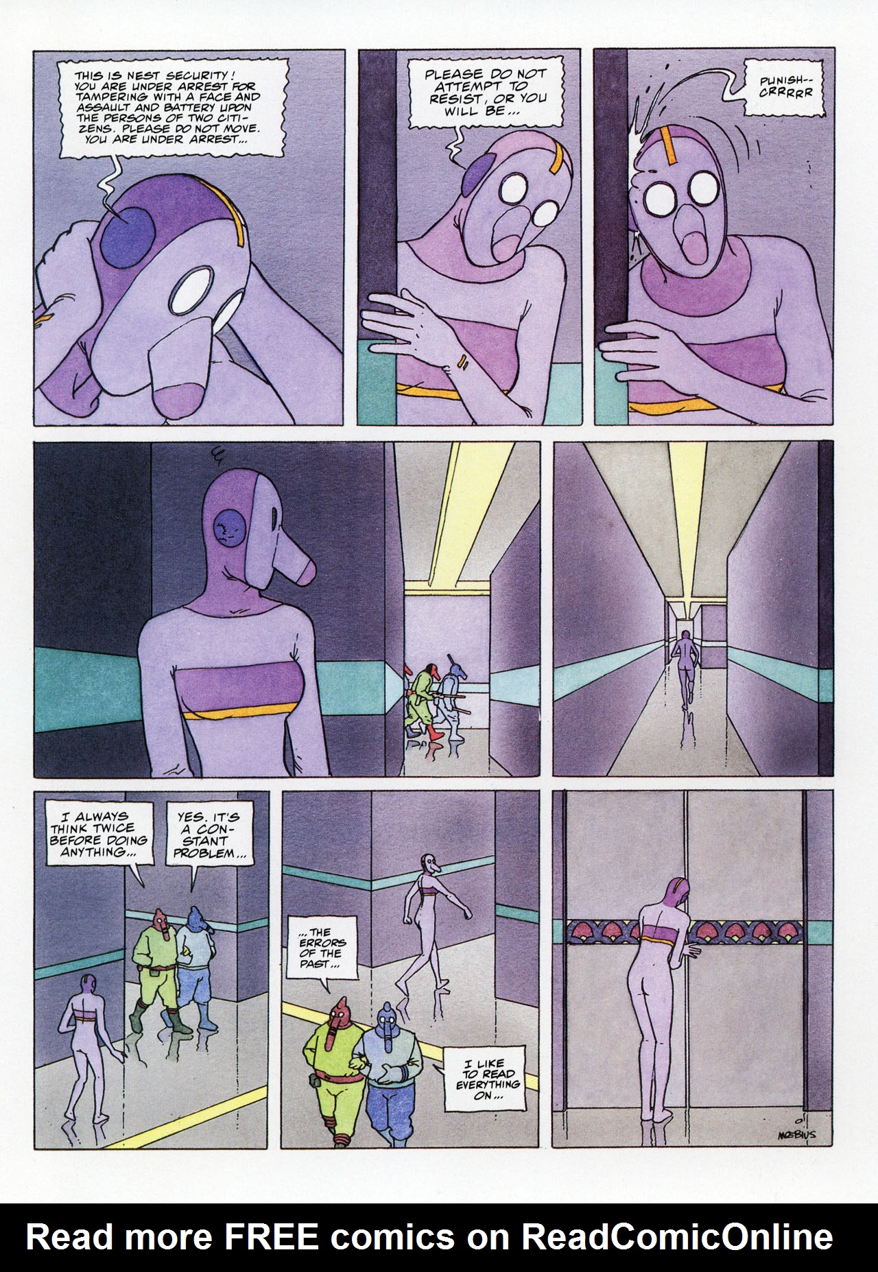 Read online Epic Graphic Novel: Moebius comic -  Issue # TPB 7 - 25