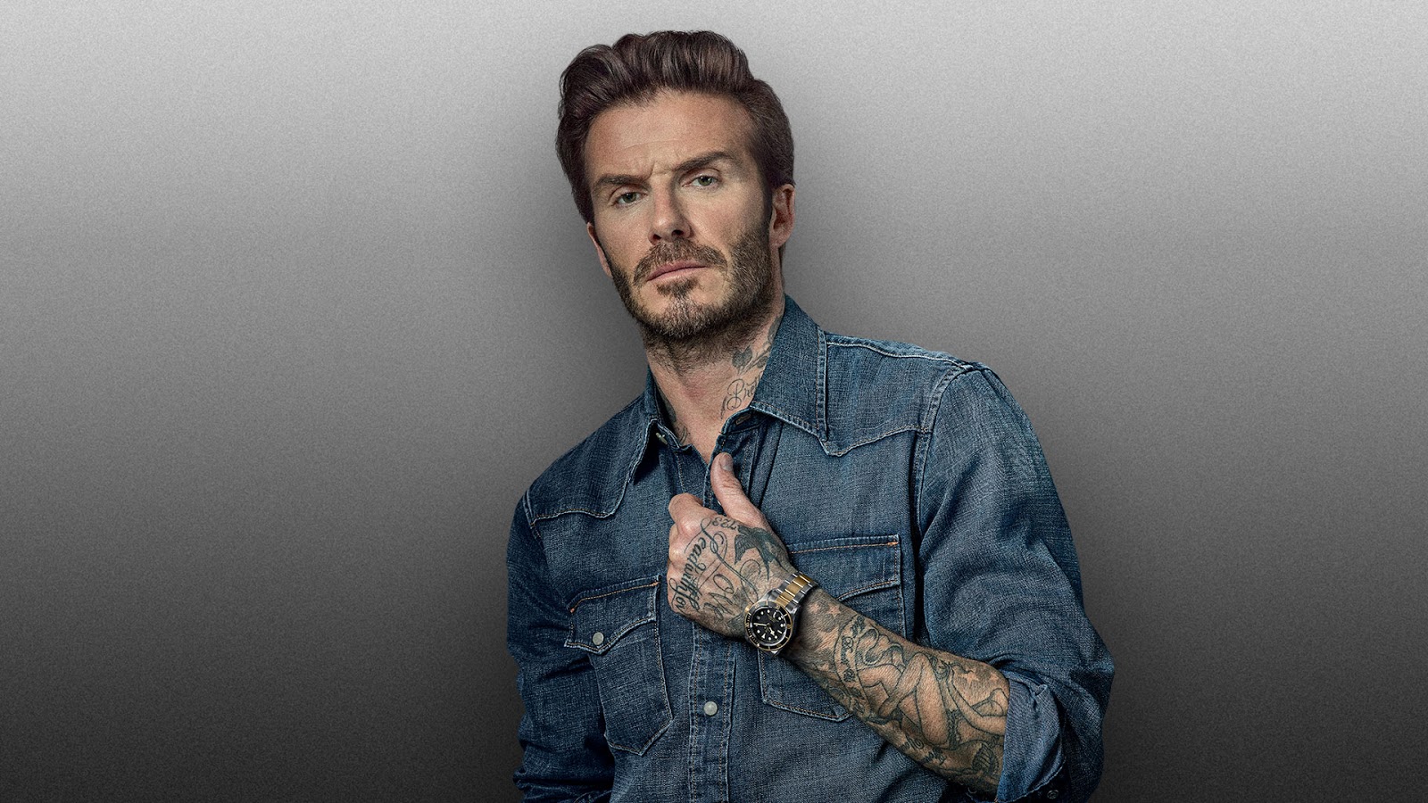 Wear It Like Beckham David Beckham Is The New Face Of Tudor