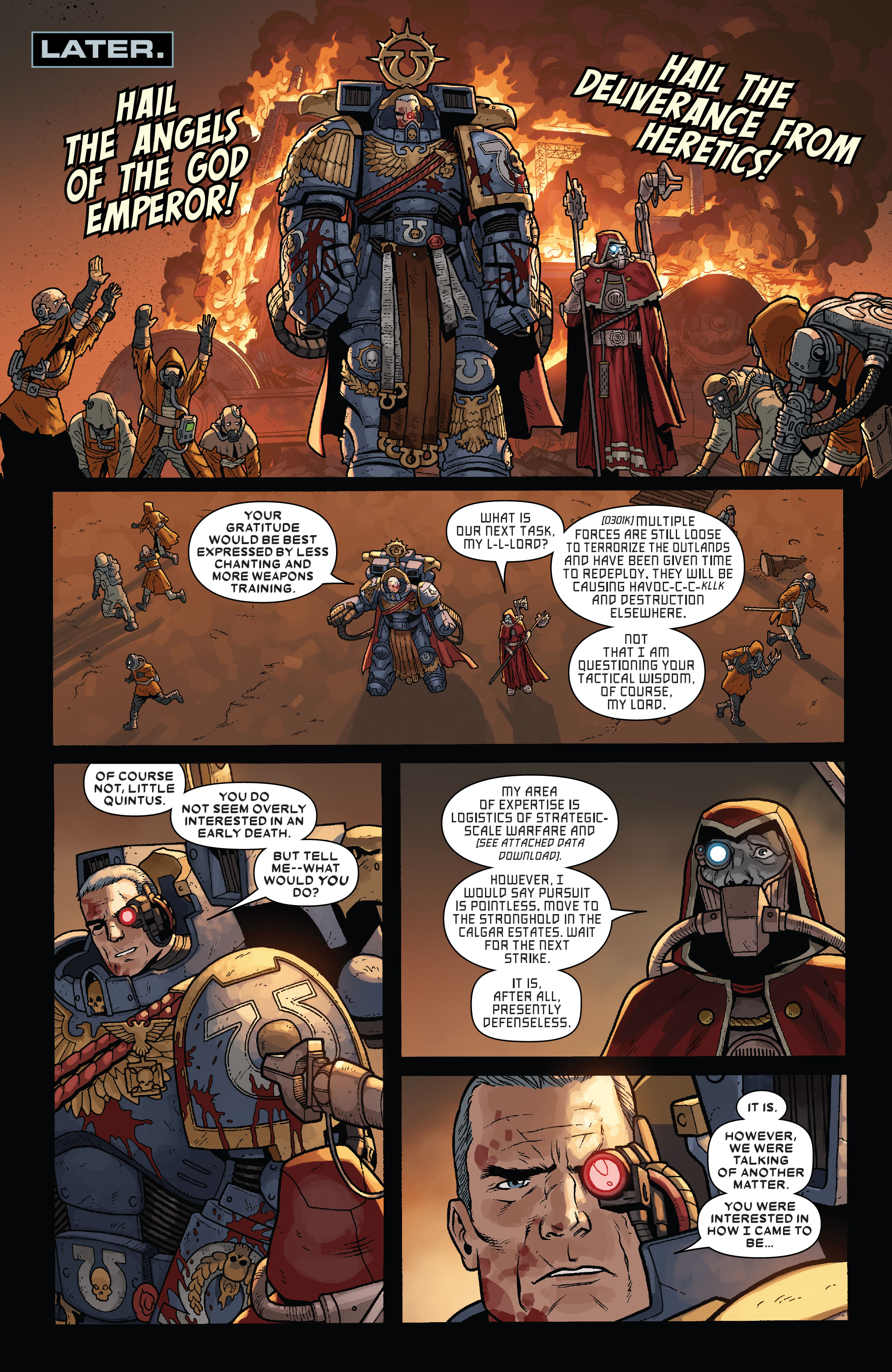 Read online Warhammer 40,000: Marneus Calgar comic -  Issue #3 - 9