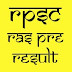 RPSC RAS Pre Result 2016 Cut Off Marks General OBC SBC ST SC