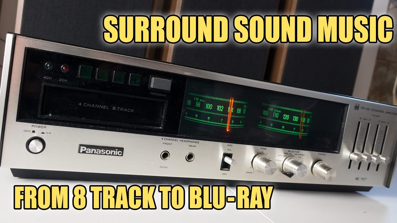 Surround Sound Music From Quad 8 Track To BluRay TNGEEK