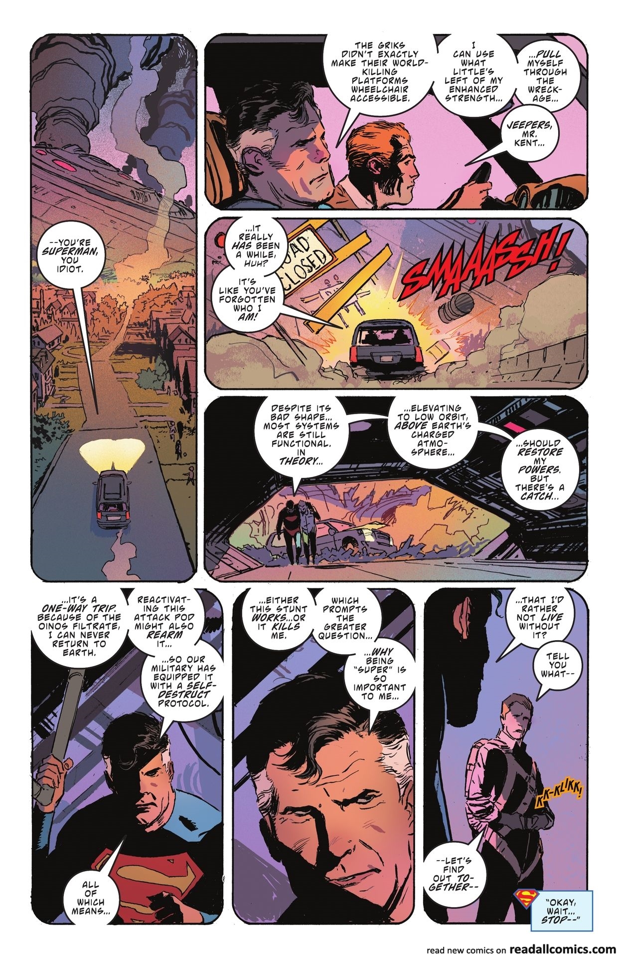 Superman: Lost chapter 7 page 14
