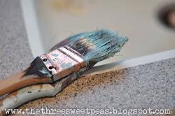 paint dried brushes remove dry cleaning removing vinegar painting scrappy hanging template wall tip