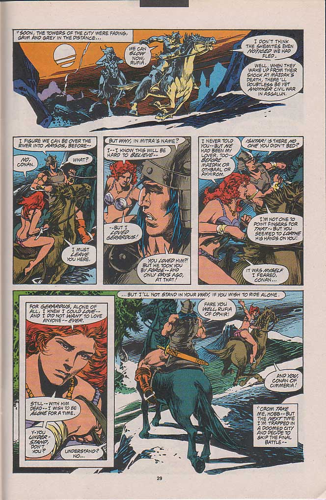 Read online Conan the Barbarian (1970) comic -  Issue #262 - 21