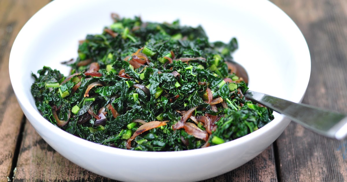 Nourishing Meals® Kale with Caramelized Onions
