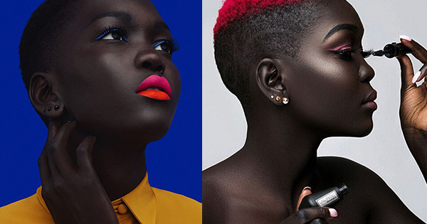 Nyakim Gatwech, dark skin model