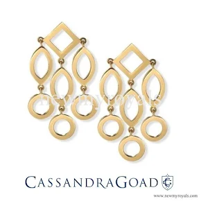 Kate Middleton jewels- Cassandra Goad Temple of Heaven earrings