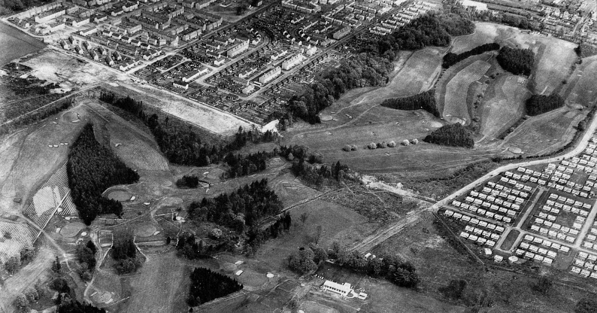 RETRO DUNDEE DOWNFIELD GOLF COURSE EARLY 60'S