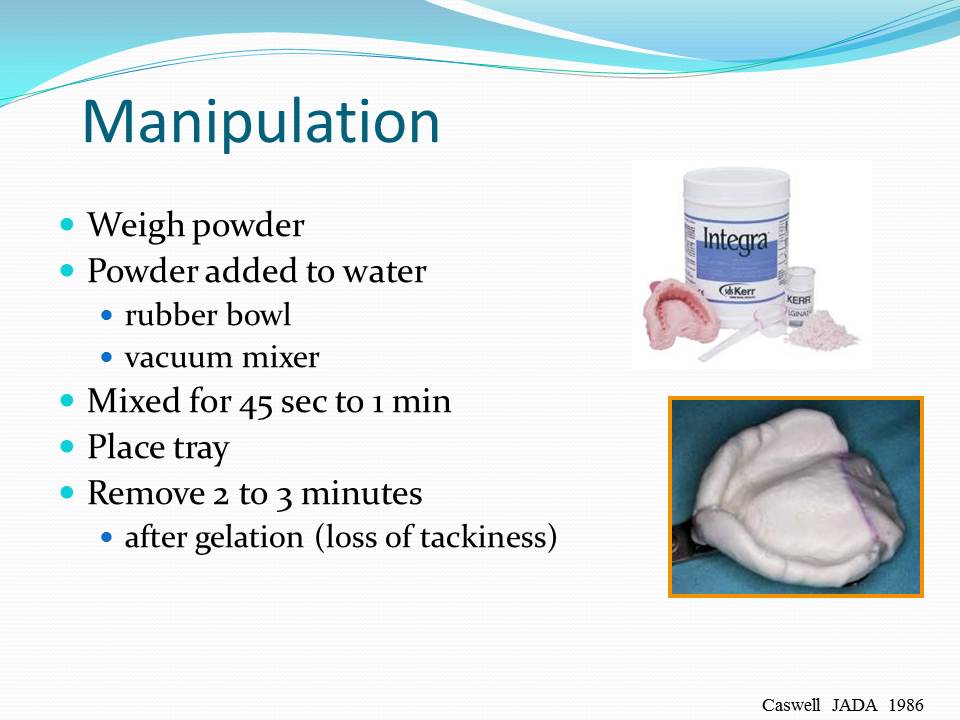 Dentistry Impression Materials