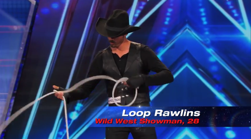 Loop Rawlins performance spinning rope on America’s Got Talent Season 9