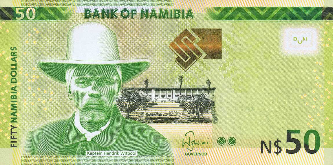My Currency Collection Namibia Currency 50 Namibian Dollars banknote