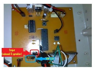Development of Integrated Crops Management System: circuit explanation