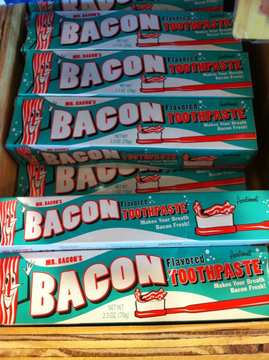 Pickles and Cake Bacon Toothpaste?!