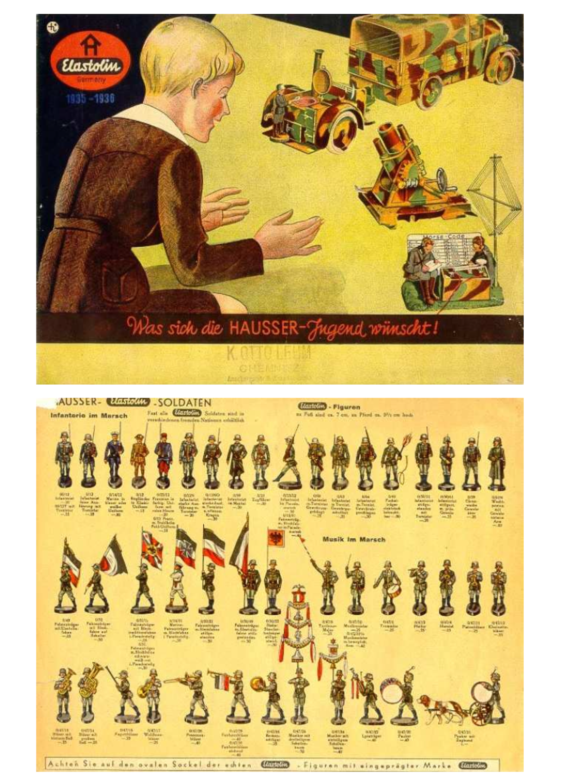 Toy soldiers and real battles Elastolin Toy Soldier Catalog (1935 1936)
