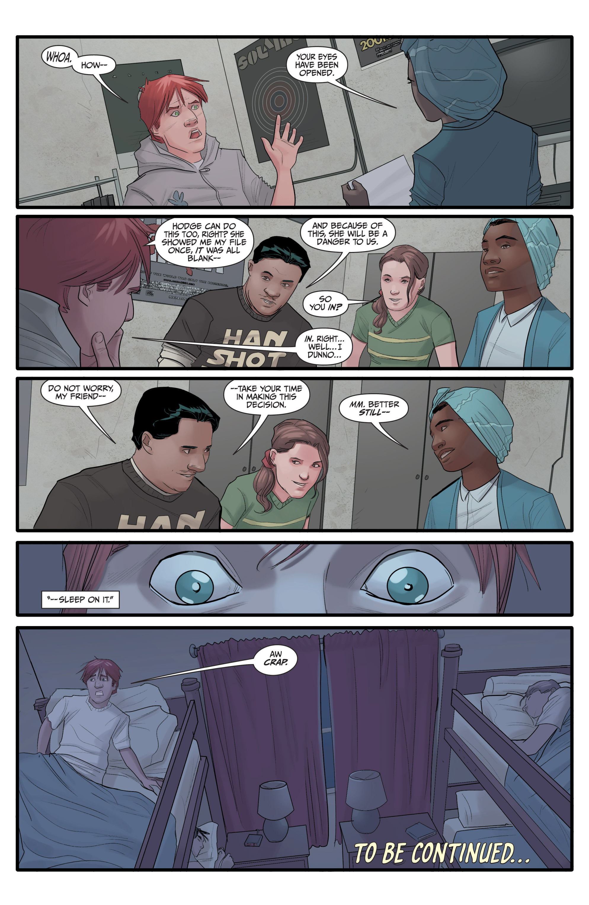 Read online Morning Glories comic -  Issue #31 - 24