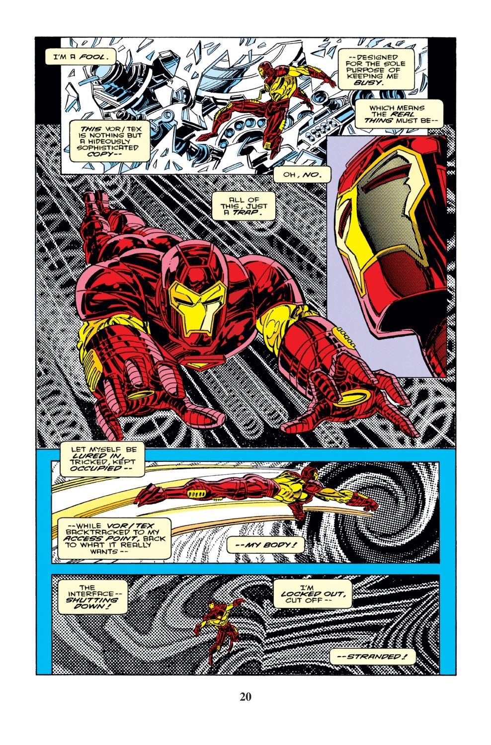 Read online Iron Man (1968) comic -  Issue #307 - 20