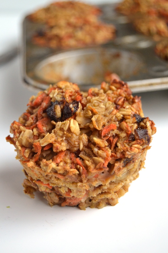 Carrot Cake Baked Oatmeal | 15 Oatmeal Cups To Stay Healthy During The Cold Months