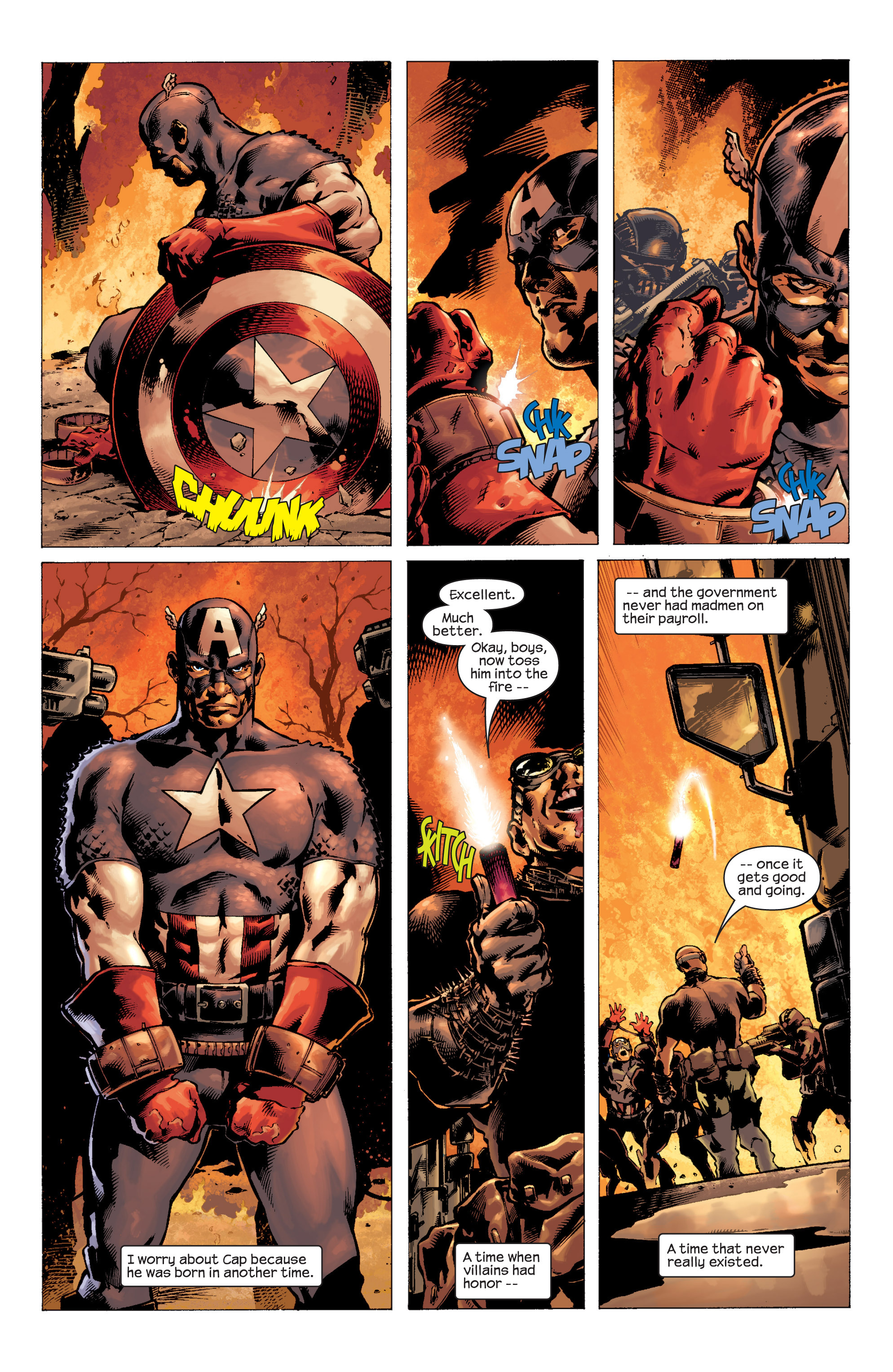 Read online Captain America (2002) comic -  Issue #8 - 23