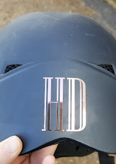 helmet monogram