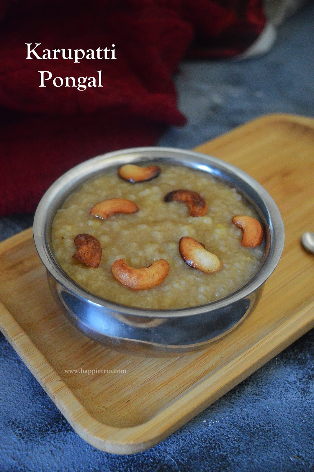 Karupatti Pongal Recipe  | Palm Jaggery Pongal | how to cook Karupatti Pongal