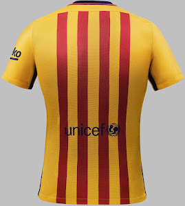 FCバルセロナ 2015-16 ユニフォーム-アウェイ