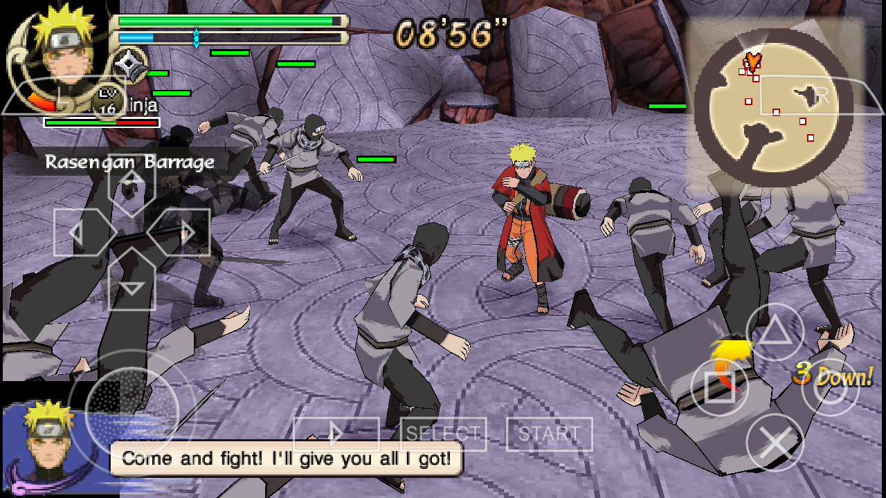 Naruto Shippuden Ultimate Ninja Impact ISO PPSSPP For ...
