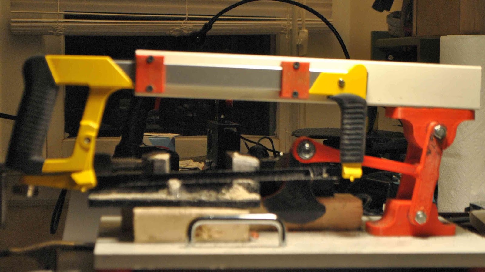 DIY 3D Printing DIY Power Hacksaw made with 3D Printed Parts