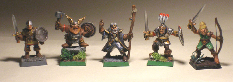 Ambiance & Tactique: PEINTURE : Les héros d'Advanced Heroquest Ambiance & Tactique: PEINTURE : Les héros d'Advanced Heroquest