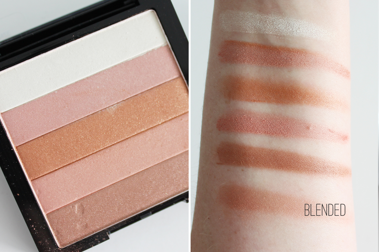 REVLON Highlighting Palette in 030 Bronze Glow Review + Swatches