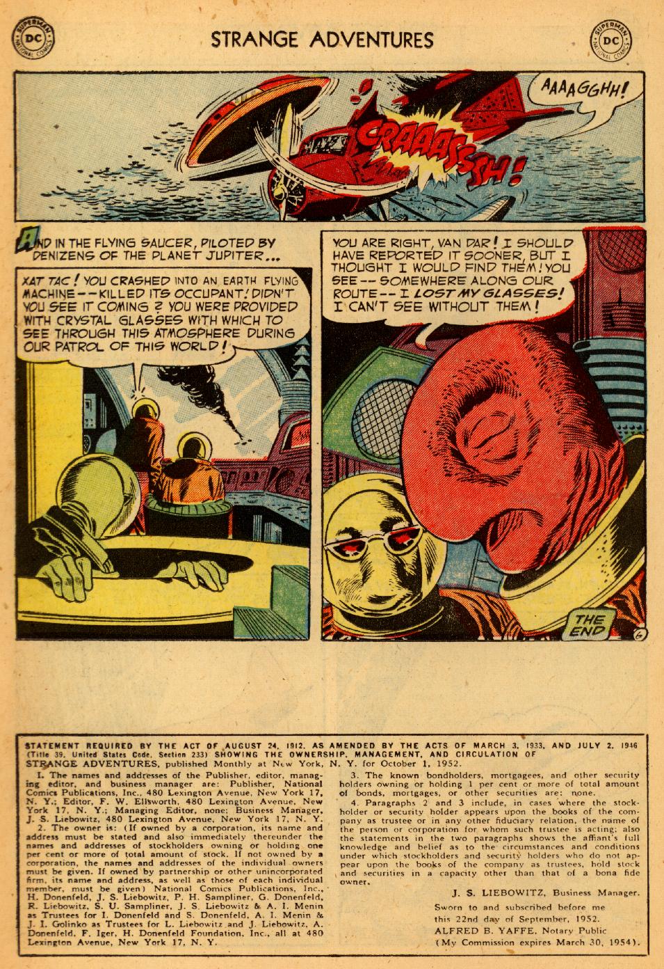 Read online Strange Adventures (1950) comic -  Issue #29 - 26