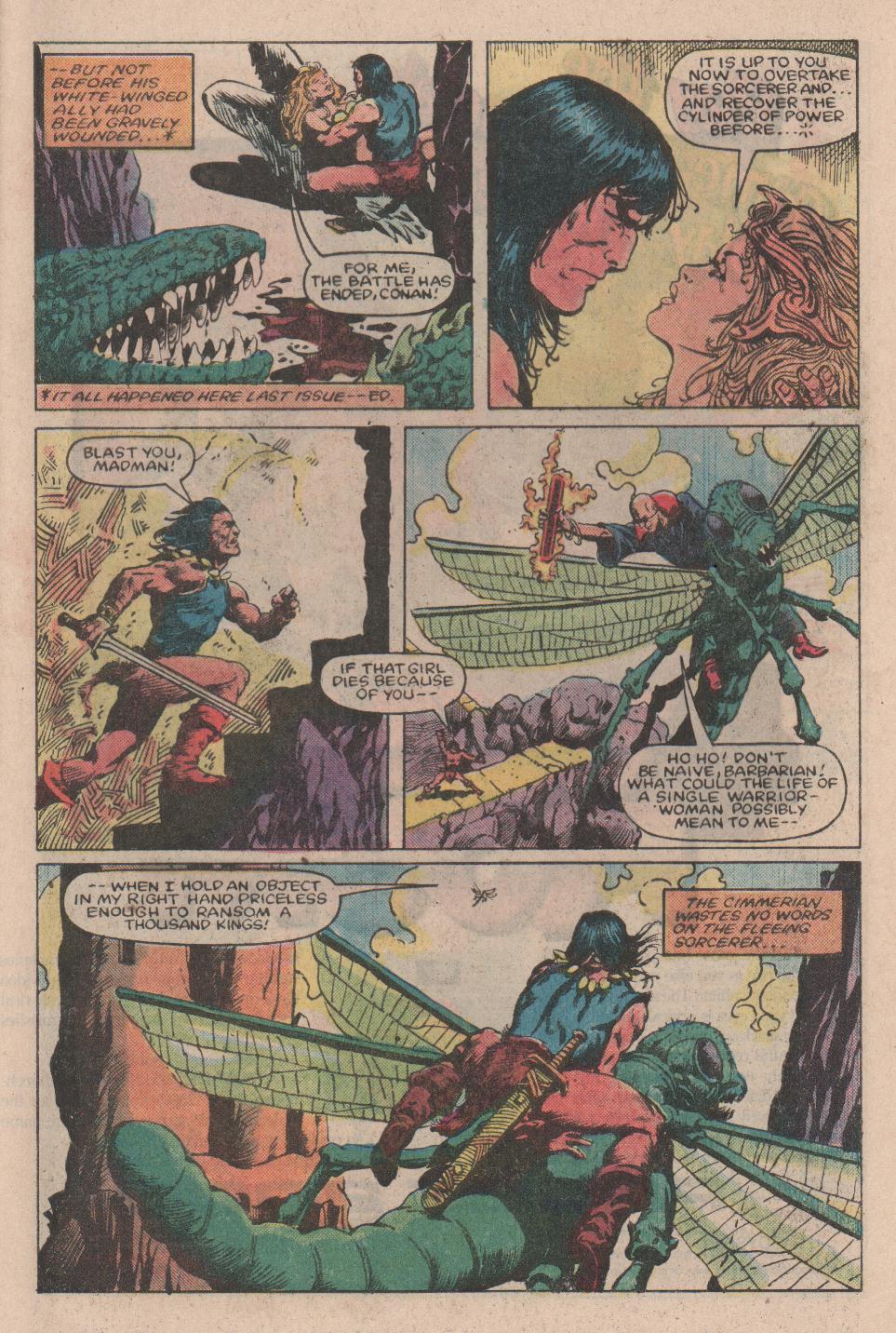 Read online Conan the Barbarian (1970) comic -  Issue #154 - 4