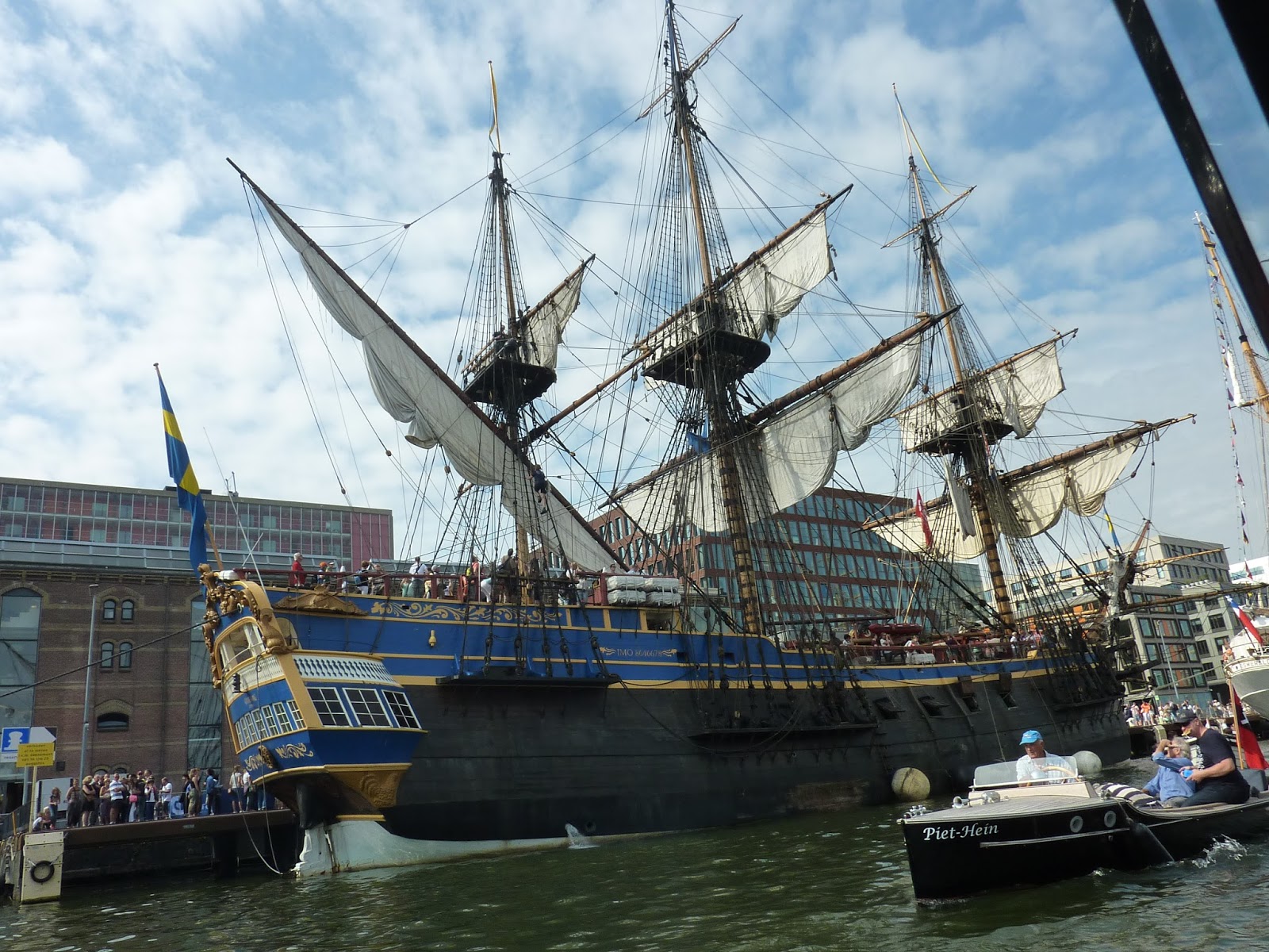 SergioCruises SAIL Amsterdam recebeu os Tall Ships internacionais no