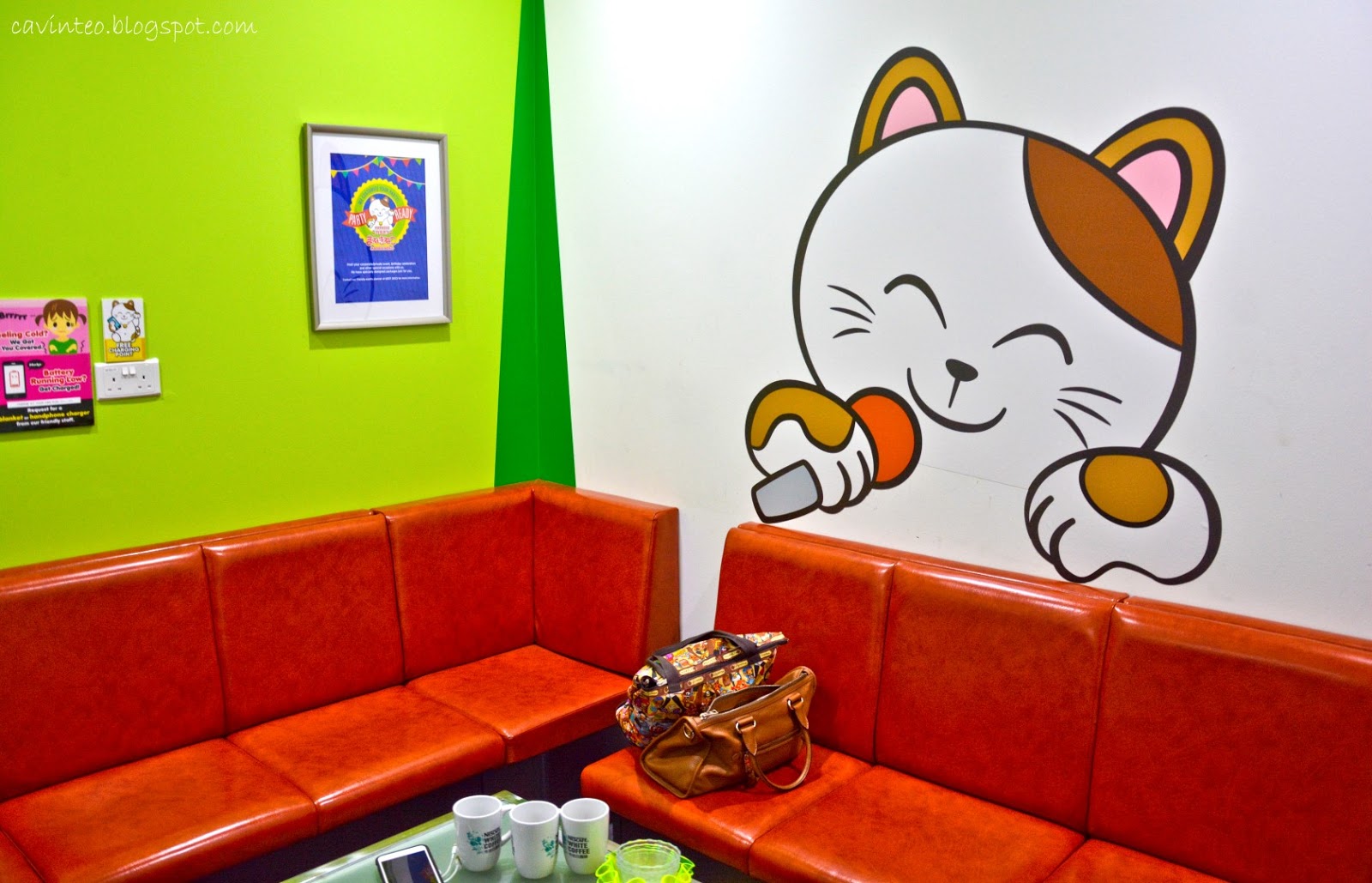 Entree Kibbles Punggol SAFRA Manekineko Karaoke Differences from