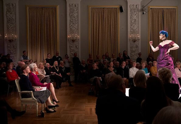 Princess Benedikte attended the Laugenes Show 2019 (Laugenes Opvisning 2019) at Moltke's Mansion in Copenhagen