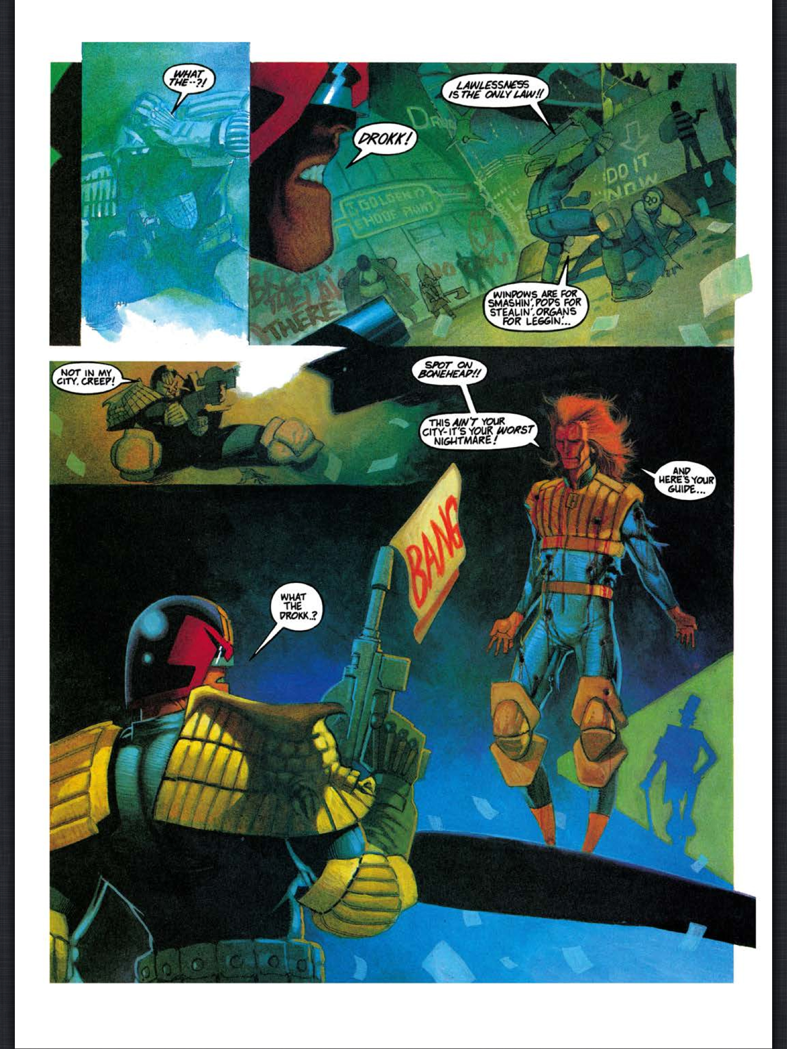 Read online Judge Dredd: The Complete Case Files comic -  Issue # TPB 20 - 202