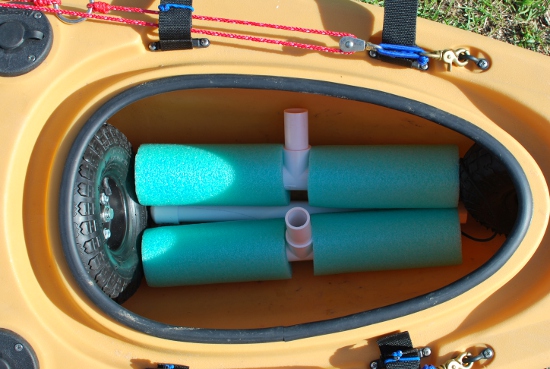 Palmetto Kayak Fishing: DIY Bulletproof Kayak Cart - Build 
