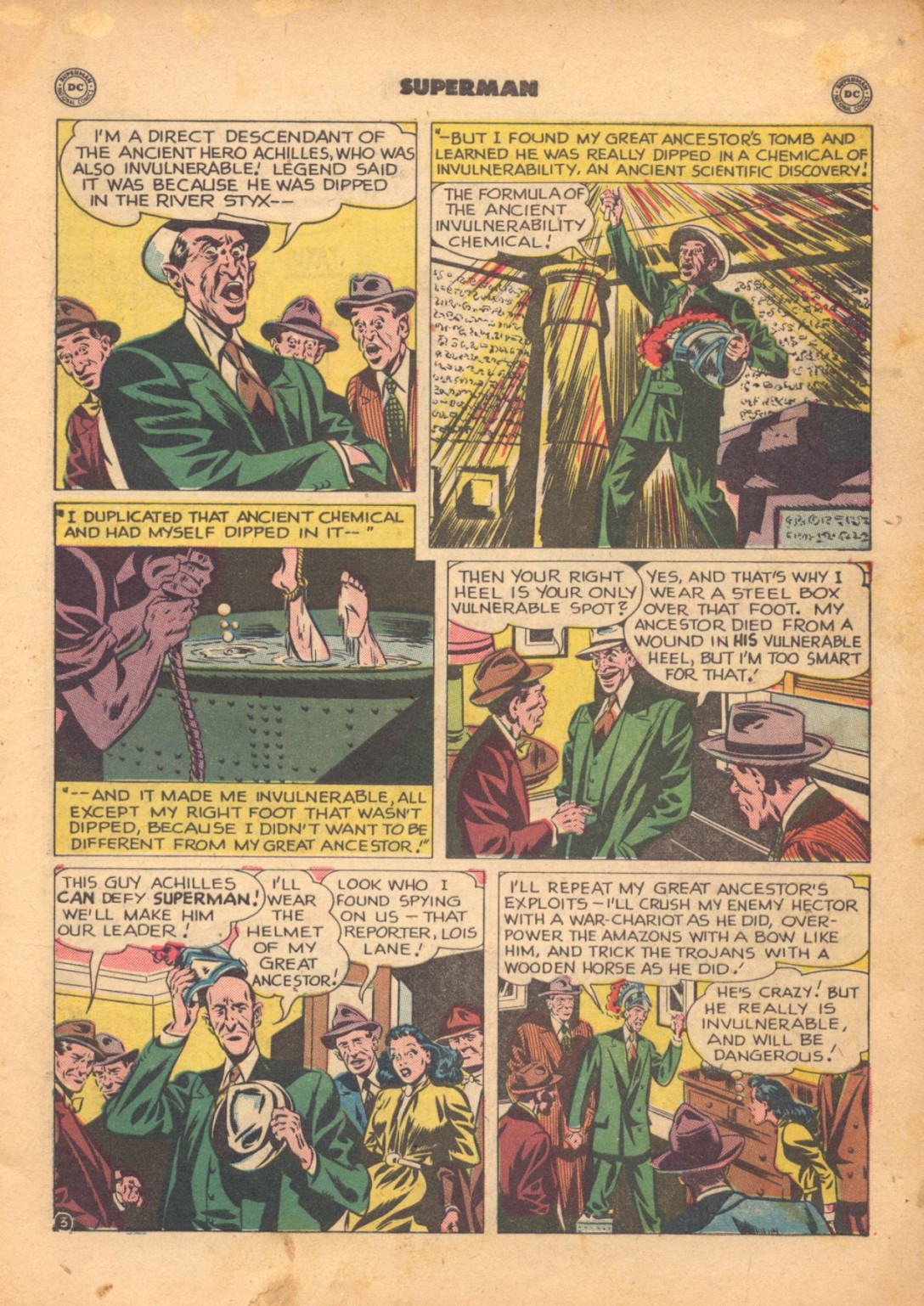 Read online Superman (1939) comic -  Issue #63 - 5