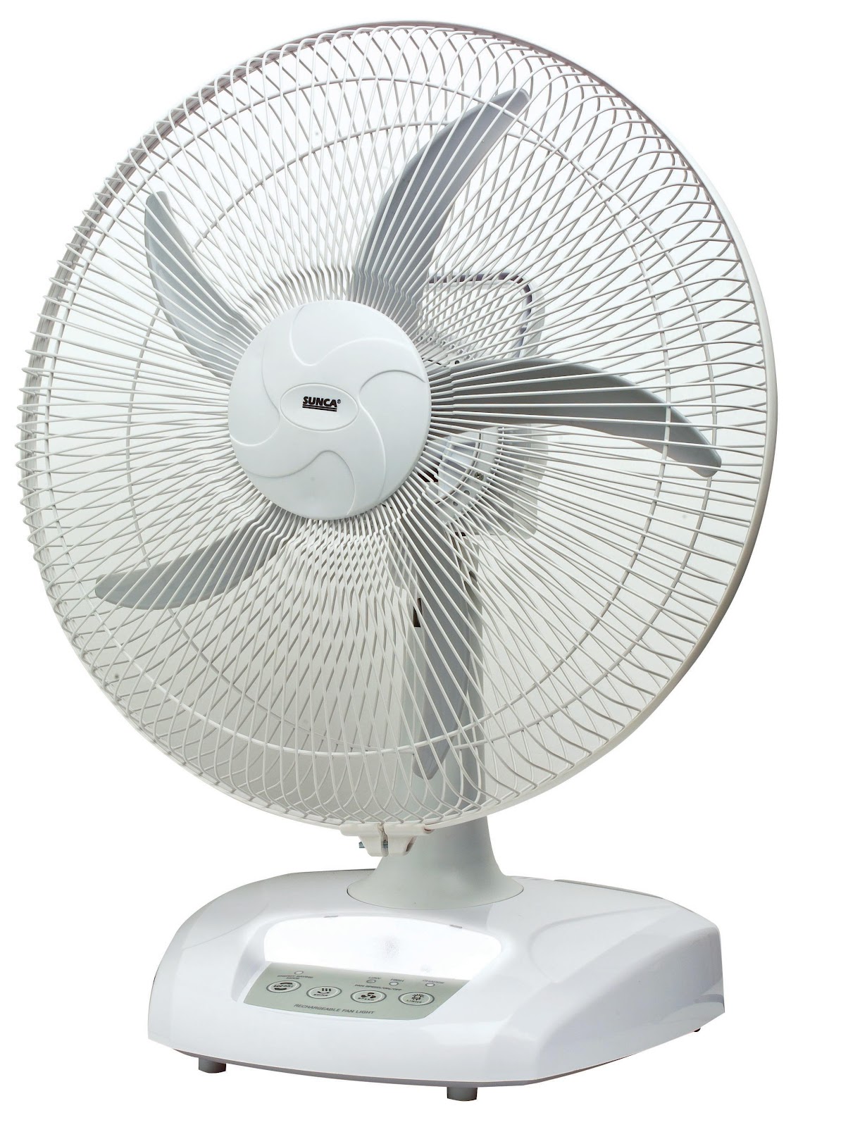 Sunka Fan SUNCA RECHARGEABLE FANS WITH EMERGENCY LED LIGHTS - COLLECTION - 2014 ...