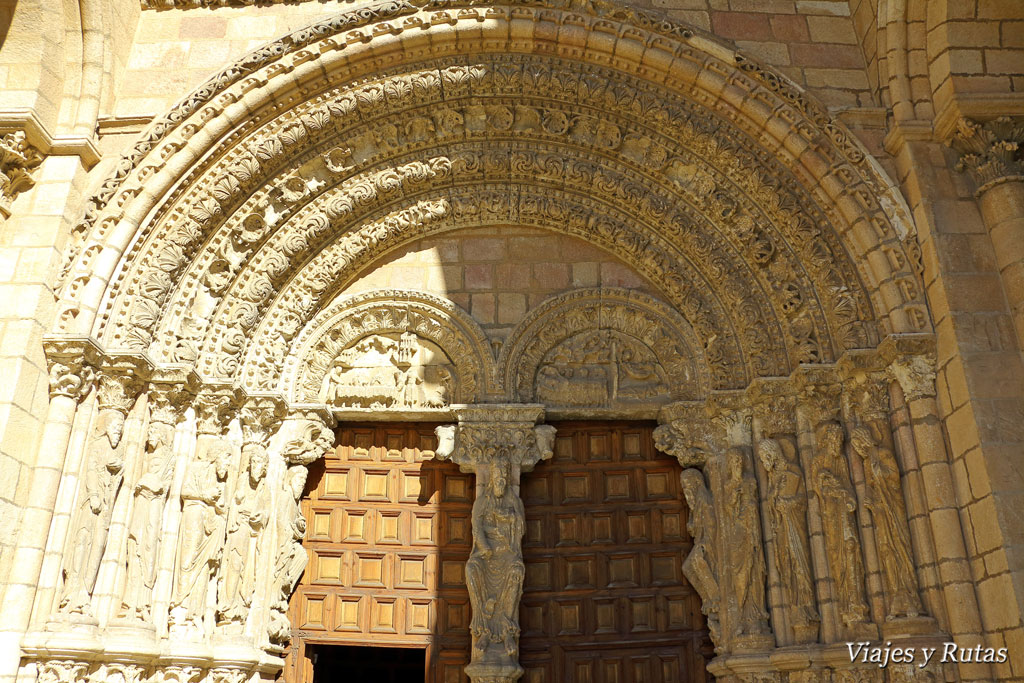Portada de la Basílica de San Vicente, Ávila