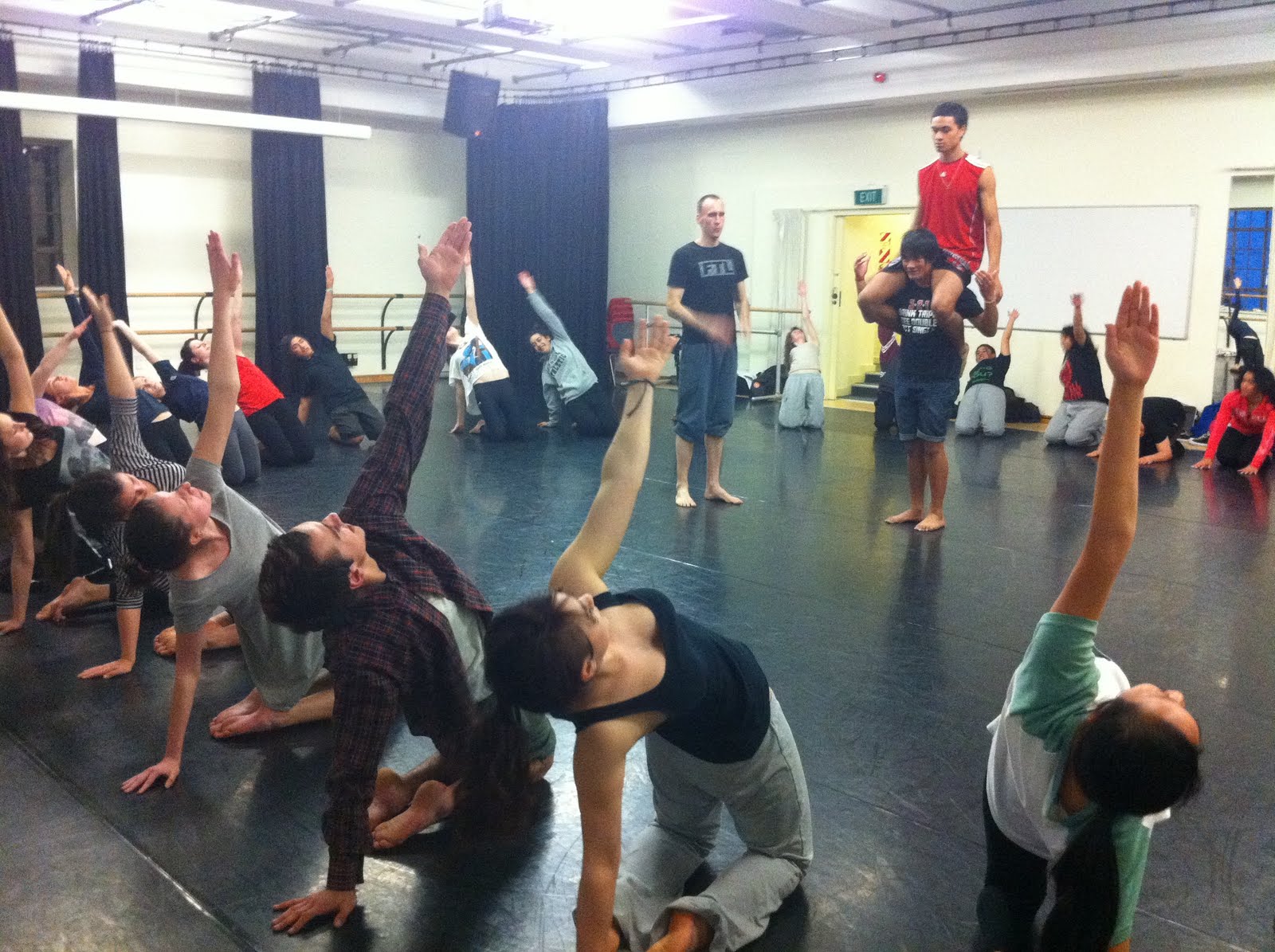 Sacre The Auckland Dance Project Spring is in full swing as day one