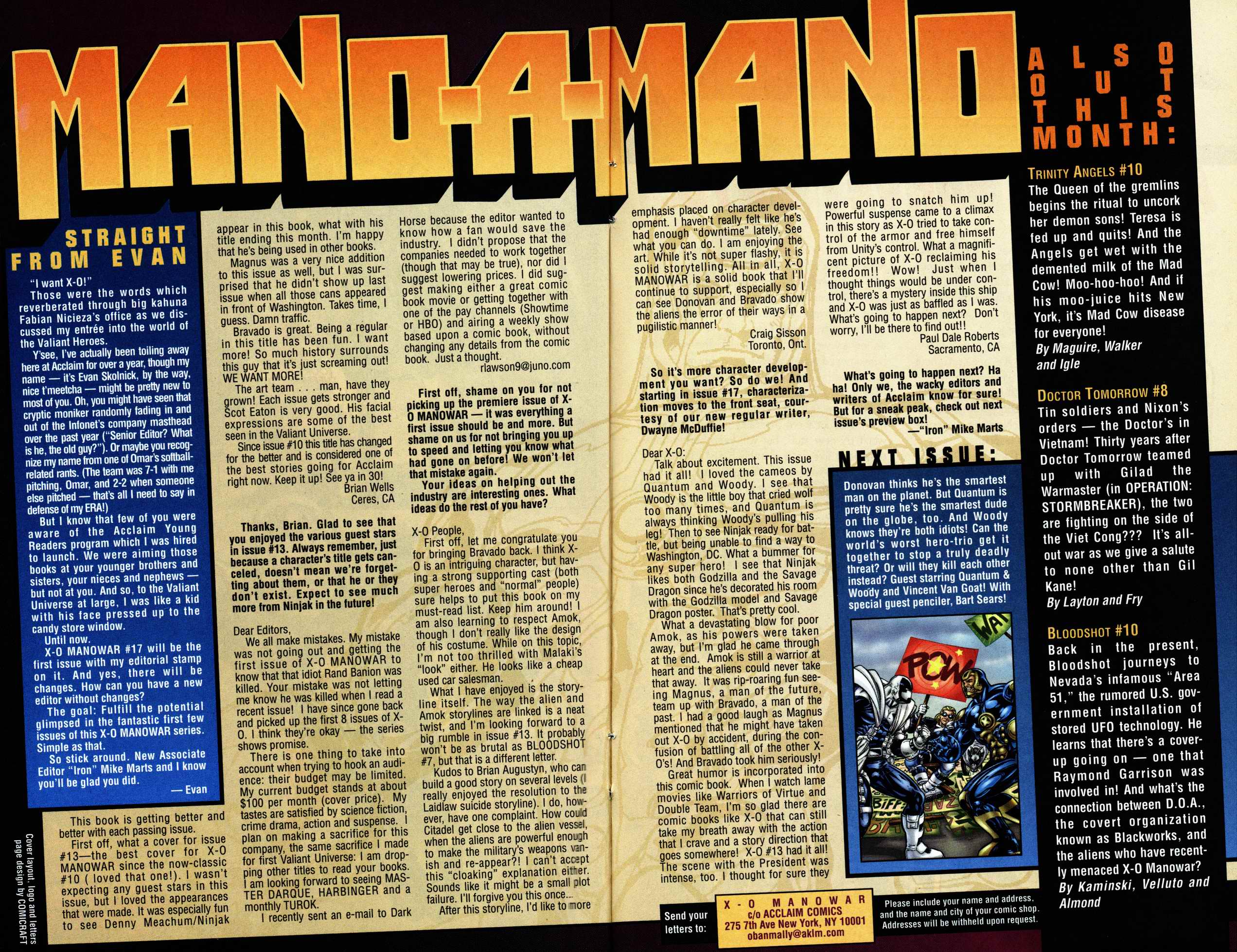 Read online X-O Manowar (1996) comic -  Issue #15 - 24