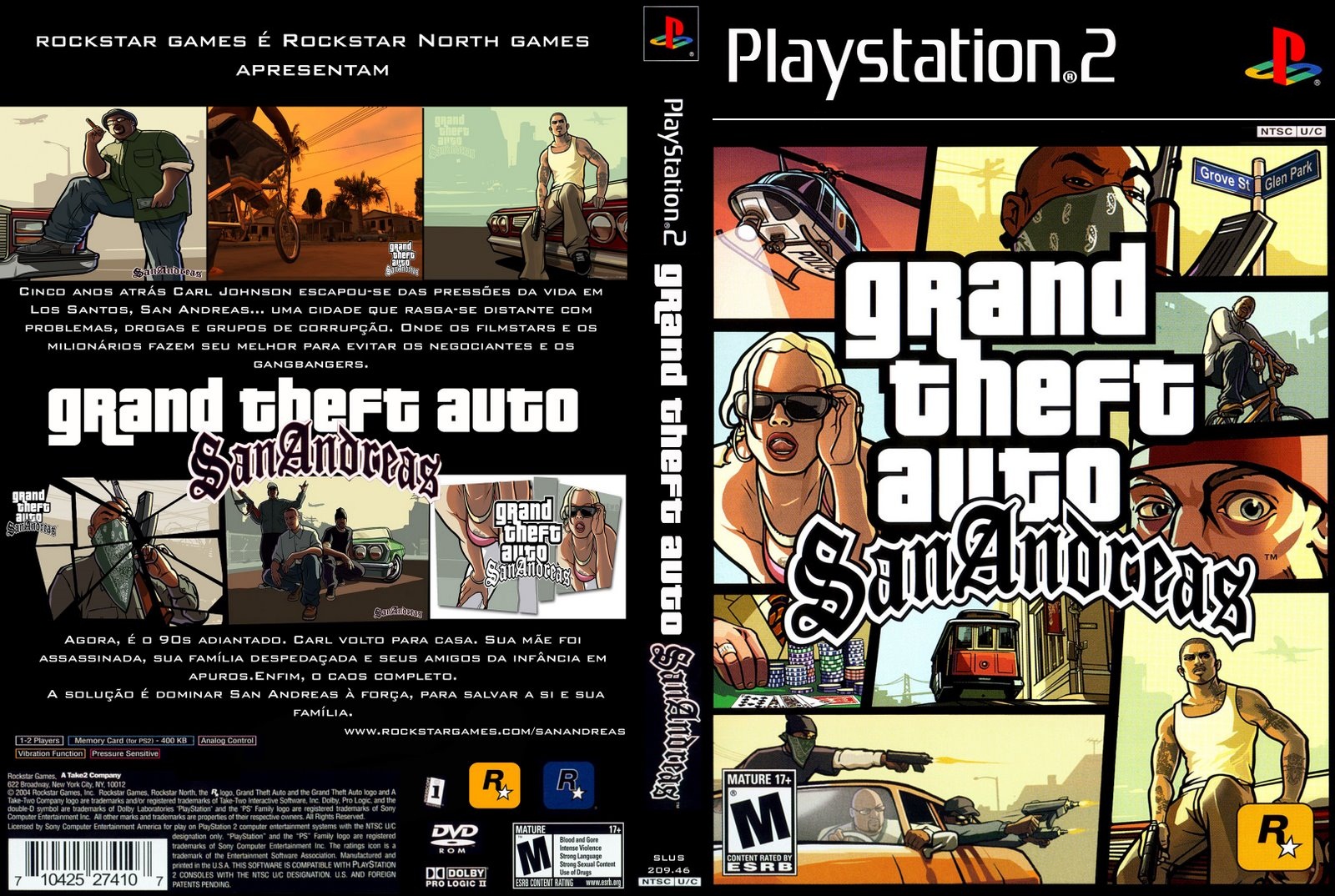 Manhas de GTA San Andreas para PS2 2, PDF, Lazer