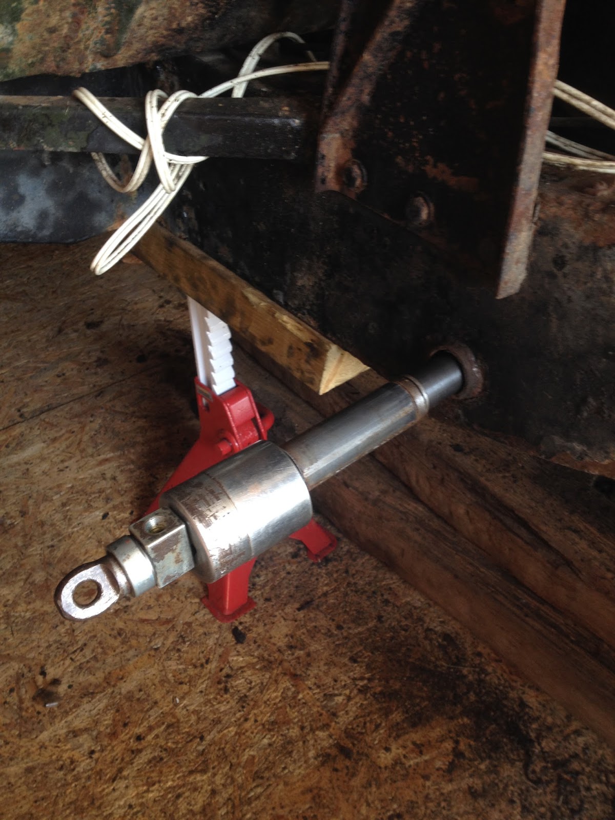 Spanners on the Fen Bush Removal Tool, Sump Removal