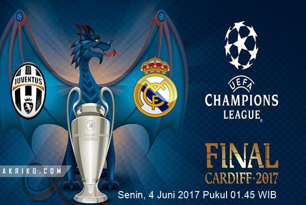 Final Liga Champion 2017 Juventus vs Real Madrid