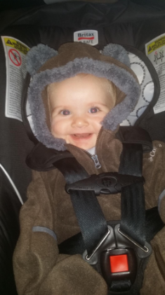 columbia baby bear bunting