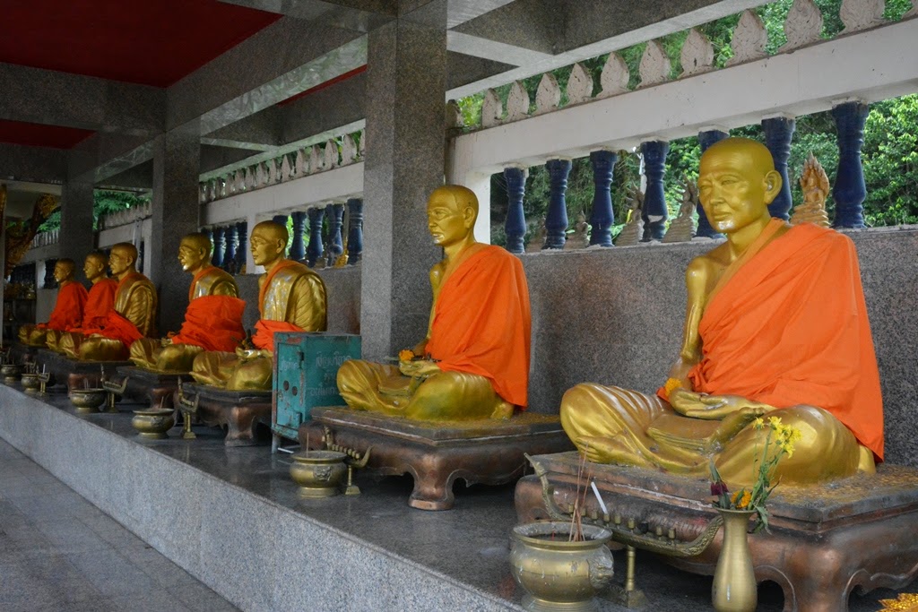 Wat Suvan Patong Beach monks