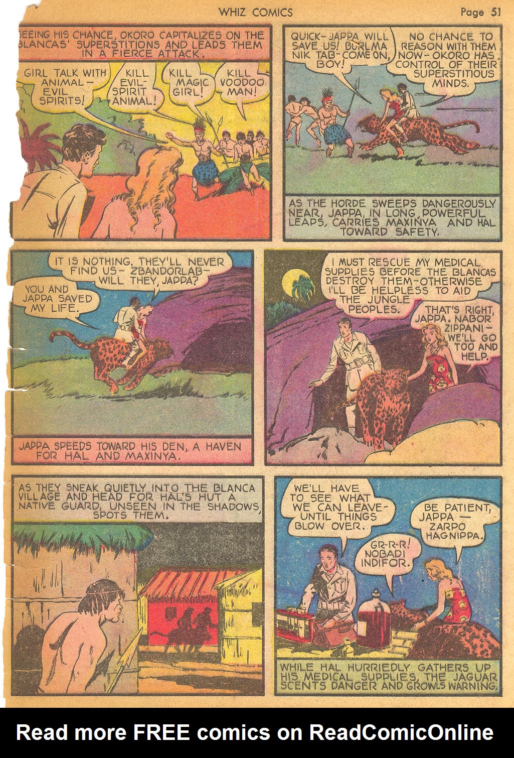 Read online WHIZ Comics comic -  Issue #7 - 53